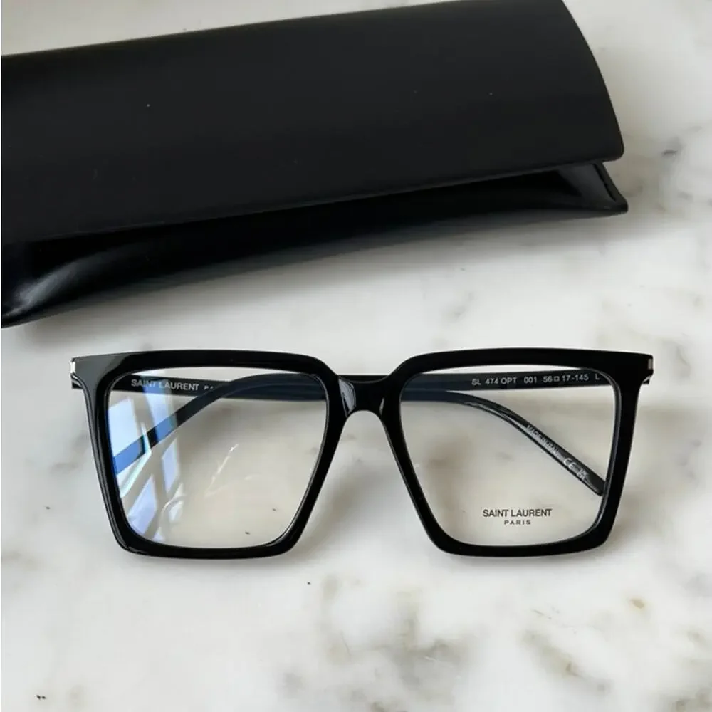 NEW SAINT LAURENT SL474 005 WOMEN SQUARE SUNGLASSES SAINT LAURENT SL 474 005 SAINT LAURENT SL 474/005 - Sunglasses main image 4